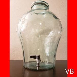 Vintage 5 Gallon Large Glass Decanter (Previously